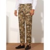 INSPIRE CHIC Men's Regular Fit Animal Printed Pants - 2 of 4