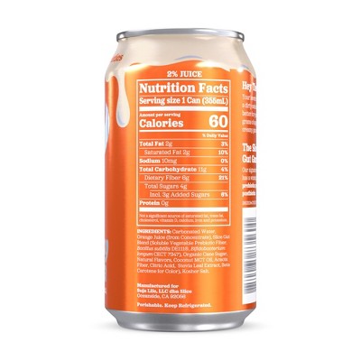 Slice Orange Dirty Soda - 12 fl oz