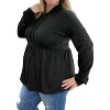 Women's Babydoll Hoodie Sweater - HEIMISH USA - 3 of 3