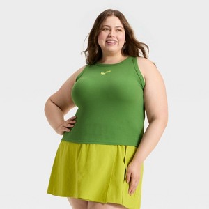 Women's Slim Fit Knit Tank Top - A New Day™ - 1 of 4