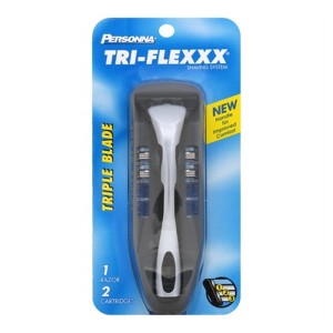 Personna Tri-Flex Triple Blade Shaving Razor and Cartridges - 1 ct - 1 of 3