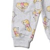 Disney Minnie Mouse Princess Little Mermaid Cinderella Belle Jasmine Baby Girls 2 Pack Pants Newborn to Infant - 4 of 4