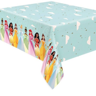 NEW 1ct Princess and the Frog 'Sparkle' Plastic Table Cover