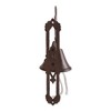 13.75" Iron Rooster Bell Brown - Zingz & Thingz: Outdoor Garden Sculpture, No Battery Required, 3.48 lbs - 2 of 4