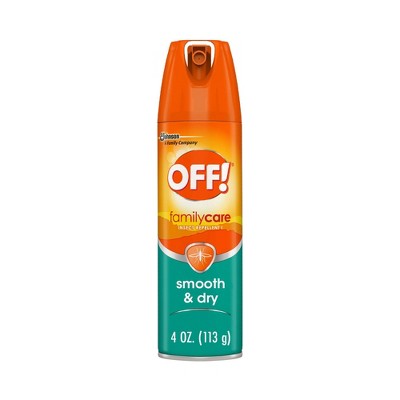 OFF! FamilyCare Mosquito Repellent Smooth & Dry - 4oz