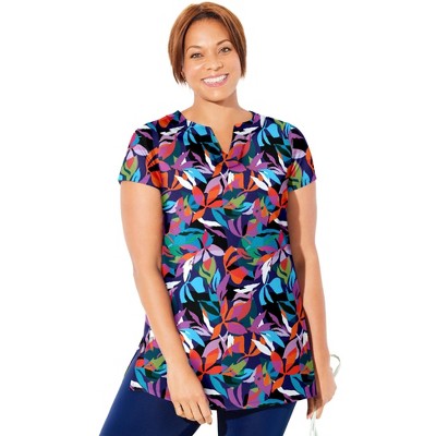 Swimsuits for All Women's Chlorine Resistant Swim Tunic (Plus Sizes Available)