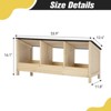 AZL1 Life Concept Pet Crates and Houses 1-tier Chicken Coop with Waterproof Roof and 3 Nest Areas, Safe Chicken House, Yellow, 33.9"*11.8"*16.1" - 3 of 4