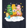 Men's - Care Bears - Retro Winter Trio Graphic Fleece Sweatshirt - 2 of 4