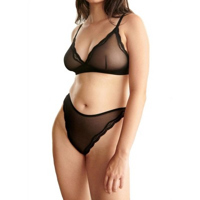 Women's Lotus Bralette Bra - Blush Lingerie