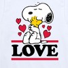 Boys' - Peanuts - Love Snoopy Woodstock Short Sleeve Graphic T-Shirt - 2 of 4