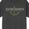 Outer Banks Royal Merchant North Carolina, TV Series Logo on Charcoal Heather Short Sleeve Adult T-Shirt - 2 of 3
