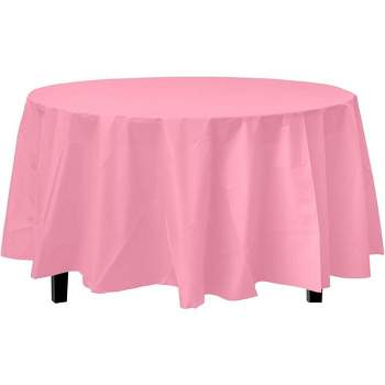 Crown Display Cut To Size Disposable Plastic Tablecloth Roll With