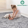 Gulches Elegant Grey/Silver Oriental Area Rug - Non-Shedding & Stain Resistant - 4 of 4
