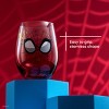Spider-Man Spidey Sense Stemless Glass, 19oz set of 4 - 4 of 4