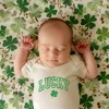 The Juniper Shop Lucky Clover Distressed Baby Bodysuit - 2 of 3