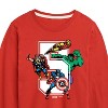 Boys' - Marvel - Avengers Birthday 5 Long Sleeve Graphic T-Shirt - 2 of 4