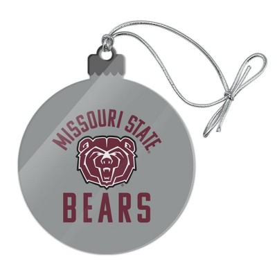 Missouri State Secondary Logo Acrylic Christmas Tree Holiday Ornament