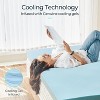 3 Inch Medium Soft Memory Foam for Back Pain，Cooling Gel Memory Foam Bed Mattress Topper - 4 of 4