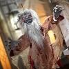 31 1/2" x 47 1/4" Hanging Tattered Werewolf Animated Prop Halloween Decoration - 2 of 3