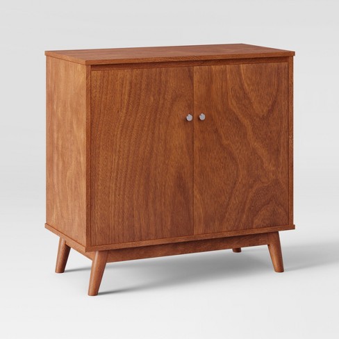 31" amherst mid century modern storage cabinet brown - project 62