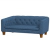 PawHut Raised Dog Sofa, Elevated Pet Sofa for Small and Medium Dogs, with Removable Soft Cushion, Anti-slip Pads, Simple Installation - 4 of 4