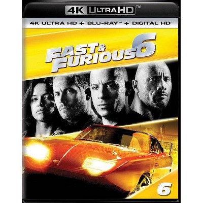 Fast & Furious 6 (4K/UHD + Blu-ray + Digital)