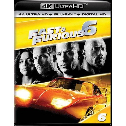 Fast Furious 6 4k Uhd Blu Ray Digital Target