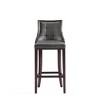 Set of 2 Fifth Avenue Upholstered Beech Wood Faux Leather Barstools - Manhattan Comfort - 4 of 4
