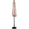 10' x 10' Patio LED Solar Umbrella with Tilt and Crank - Wellfor - 4 of 4