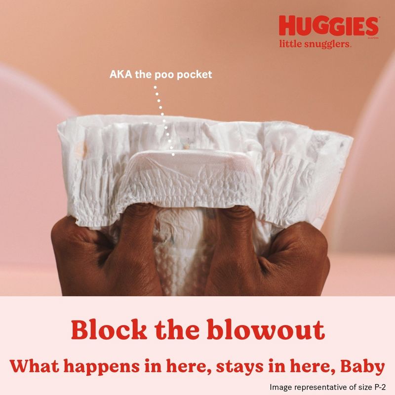 Huggies Little Snugglers Baby Diapers – (Select Size and Count), 3 of 30