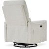 Dyonery Rotatable small rocking chair, single-person backrest sofa with lumbar support, living room - 2 of 4