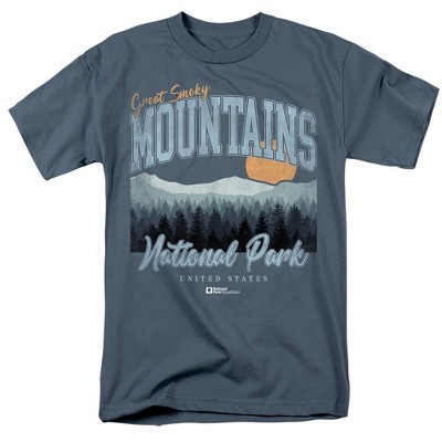 Great Smoky Mountains National Park Classic Adult T-Shirt Slate