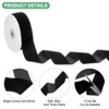 Unique Bargains Nylon Single Face Thin Velvet Fabric Ribbons 10 Yards 1 Pc - 2 of 4
