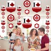 Big Dot of Happiness Canada Day - Canadian Party DIY Dangler Backdrop - Hanging Vertical Decorations - 30 Pieces - 3 of 4