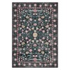 COZONY Retro Area Rug with Mottled Floral Pattern, Durable Non-Shedding Low Pile Washable Carpet for Living Room, Bedroom & Home Decor - 2 of 4