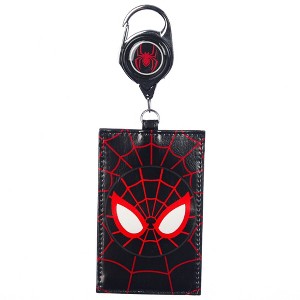 Marvel Spider-Man Miles Morales Mask Adult Retractable Lanyard - 1 of 2