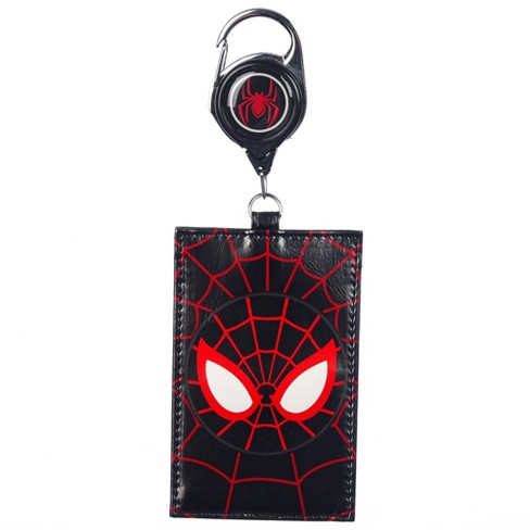 Marvel Spider-man Miles Morales Mask Adult Retractable Lanyard : Target