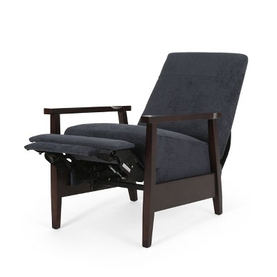 NicBex Linen Accent Chair,Upholstered Living Room Chair with High Backrest,Cozy Armchair,Adjustable Push Back Accent Chairs for Living Room