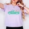 Simply Sage Market Women's Spring Truck Short Sleeve Relaxed Fit Cropped Tee - 2 of 4