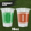 ArtCreativity 16 oz Plastic Football Party Cups (50 Pieces) - 3 of 4