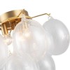 Artcraft Lighting Globo 4 - Light Semi-Flush Mount in  Brass - 4 of 4