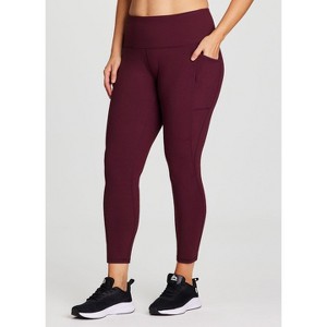 RBX Active Women's Buttery Soft Ultra Hold Full Length High Rise Lounge Workout Legging with Pockets - 1 of 4