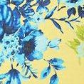 bright lemon floral toss