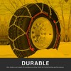 Auto-Trac Series 2300 Pickup Truck/SUV Traction Snow Tire Chains with Diamond Cross Pattern for Grip and Smoothness - 4 of 4