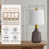 Maxax brown/black/Grey  Ceramic Table Lamps - 3 of 4