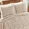 Collections Etc Royal Medallion Chenille Sham - 2 of 3