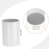 Unique Bargains Water Plumb DIY Crafts High Impact Rigid Round Pipes 8" Length - 2 of 4