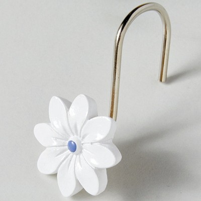 Blue Floral Set of 2 Hand Towels