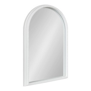 20" x 30" Astele Framed Arch Mirror White - Kate & Laurel All Things Decor: Modern Style, No Assembly Required, Includes Mounting Hardware - 1 of 4