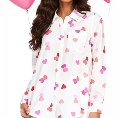 Women's You Have My Heart Blouse - milk & honey